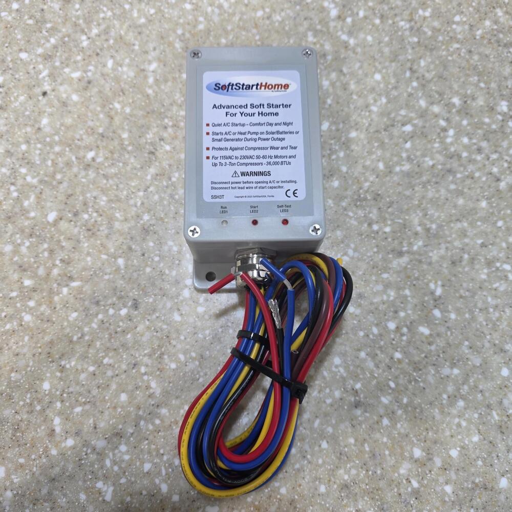 SoftStart Home – Soft Starter for Air Conditioners & Heat Pumps Model SSHT3 New